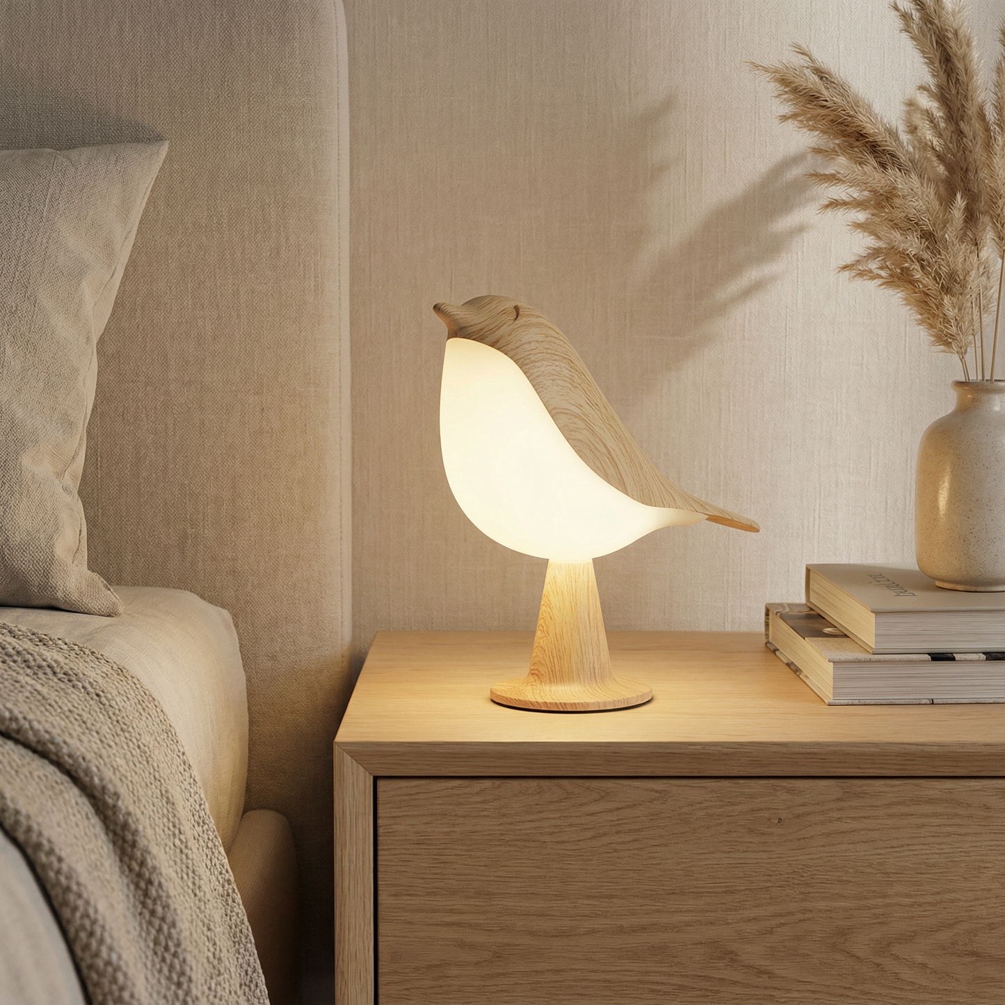 BirdZen - Lampe de Chevet