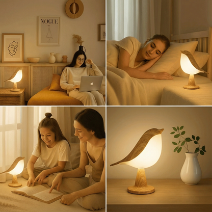 BirdZen - Lampe de Chevet