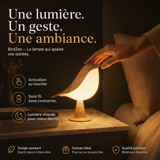 BirdZen — L'oiseau qui veille sur vos soirées